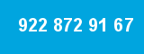 922 872 91 67 922 872 91 67